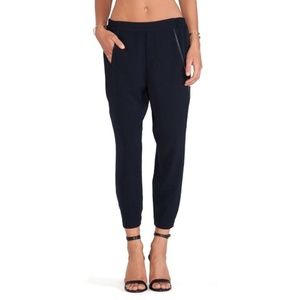 Vince black casual pants, jogger style.  Size M